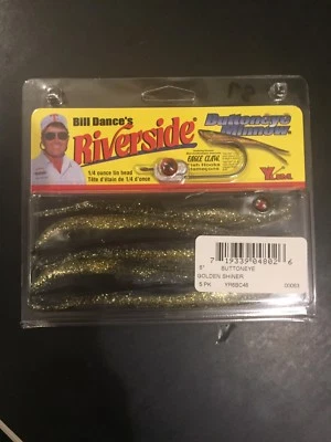 Riverside Bill Dance’s Discontinued Buttoneye Minnow  6” 1/4 Oz Golden Shiner - Image 1 of 2