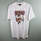Vintage lata 90. Hershey Bears AHL Graficzne logo T-shirt Rozmiar XL Made in USA Biały