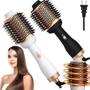 Hair Blow Dryer Brush in One 4 in 1 Negative Ionic Hot Air Hair Styler Volumizer - Picture 1 of 21