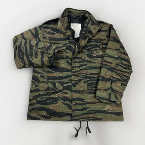 Giacca Rothco Field M-65 uomo taglia M righe tigre giungla mimetica fodera staccabile - Foto 1 di 24
