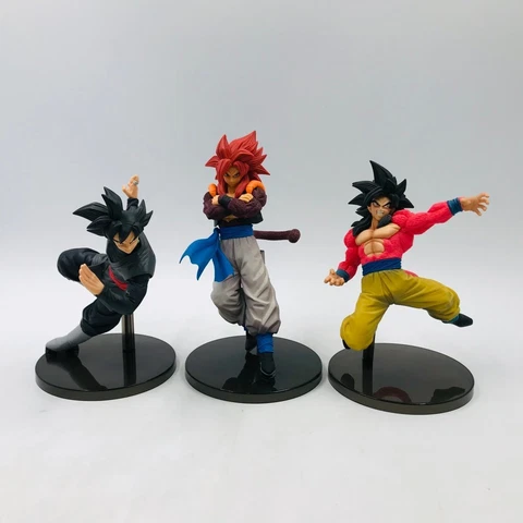 SON GOKOU Goku FES Part 6 7 Dragon Ball Super Saiyan 4 Black Gogeta 3 Piece Set Cover