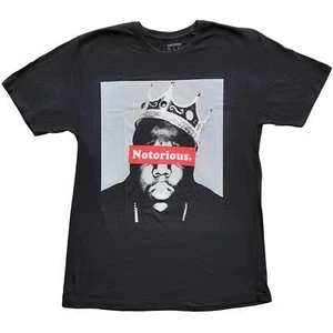 Notorious B.I.G T-Shirt Biggie Smalls Official New Black - Picture 1 of 4