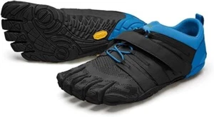 Vibram FiveFingers V-Train 2.0 20M7703 Mens Black/Blue US 11.5-12 EU 46 - Picture 1 of 6