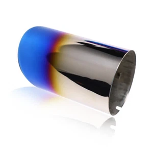 1 moldura de punta de silenciador de tubo de escape azul apta para Toyota Camry XV70 SE XSE qi - Imagen 1 de 5