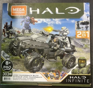 MEGA Construx Halo Infinite UNSC Razorback Blitz Attaque 2-in-1 (GYG59) (NISB) - Picture 1 of 5