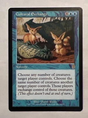MTG - Cultural Exchange - Odyssey - Rare - LP - Magic the Gathering  - Image 1 of 2