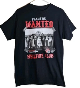 Camiseta Hellfire Club - Stranger Things Players Wanted - Talla Mediana - Imagen 1 de 4