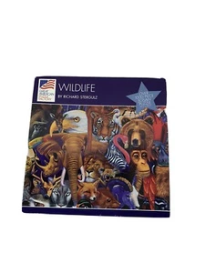 Great American Puzzle Factory 1000 Pc Jigsaw Puzzle-"Wildlife" Richard Stergulz - Picture 1 of 9