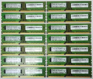 SMART 2GB 240 Pin PC2-3200 DDR2 ECC Server Memory RAM Bundle Lot 14x - Untested - Picture 1 of 6