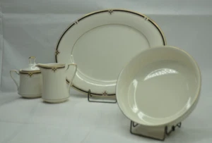 Noritake Evening Gown Medium Platter Shallow Round Vegetable Creamer Sugar Bowl - Picture 1 of 13