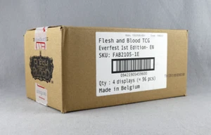 Flesh And Blood TCG - Everfest 1st Edition Booster Box Case Sealed NEW FREE SHIP