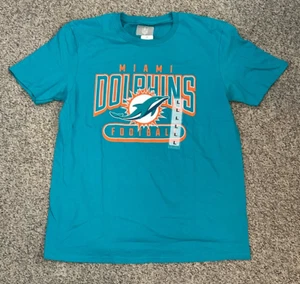 Miami Dolphins NFL Football Aqua Large T-Shirt. NFL Team Apparel. NEW. - Picture 1 of 7