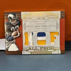 2008 Playoff National Treasures L.A Rams Ollie Matson Triple Patches #’d 25 - Picture 1 of 3