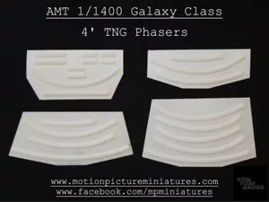 Enterprise D TNG Phaser Strips, 1/1400 AMT, Round2, Star Trek, model kit - Picture 1 of 3