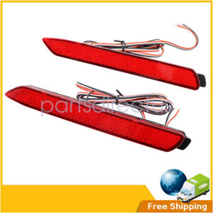 Rear Bumper Reflector LED Brake Light fit Toyota Sienna Base LE XLE 2011-2020 US