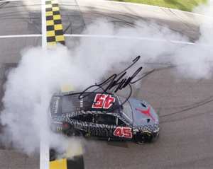 AUTOGRAPHED 2022 Kurt Busch #45 Michael Jordan Jumpman KANSAS RACE WIN (Victory - Picture 1 of 1