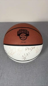 2005-2006 Seattle Supersonics NBA Team handsigniert Basketball - Bild 1 von 8