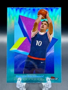 2024-25 Bogdan Bogdanovic Topps Finest Sky Blue Refractor Clippers - Bild 1 von 2