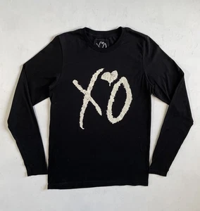 Hajime Sorayama x The Weeknd XO T-Shirt Mens Size S Black Logo Long Sleeve Top - Picture 1 of 7