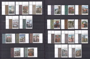 Greece 2012 Mount Athos Katholika of Monasteries all sets MNH - Picture 1 of 1