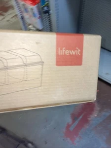 Lifewit Ice Chilled Condiment Caddy with 5 Containers(2.5 cup), Transparent  - Picture 1 of 2