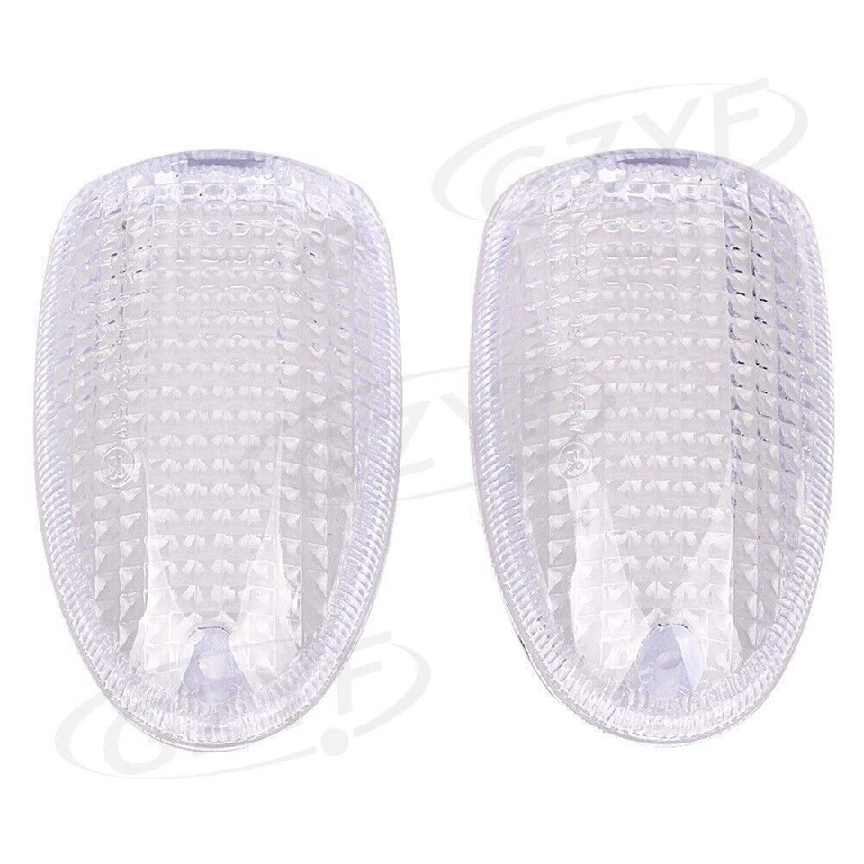 Par de lentes de señal de giro delanteras transparentes para BMW K1200RS 1997-2004 R850R/R1100R/R1100S Foto 1 de 4