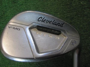 CLEVELAND RTX-3, 56 DEG. V-MG SAND WEDGE 11 DEG. BOUNCE, TTDG WEDGE FLEX STEEL - Picture 1 of 18