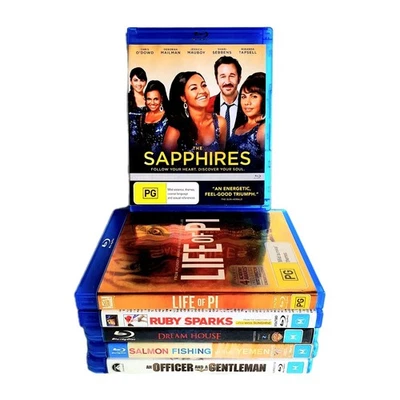 Drama Comedy Romance Thriller 6 Blu-ray Gift Bundle Sapphires Dream House Reg B  - image 1 of 4