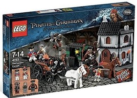 Lego The London Escape 4193 Pirates of the Caribbean Incomplete Set Read 2011