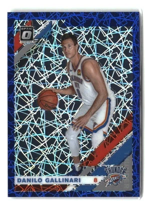2019–20 Donruss Optic No143 Danilo Gallinari синяя скоростная - Изображение 1 из 2