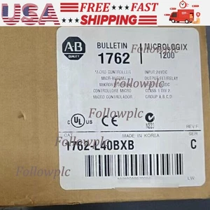 NEW AB 1762-L40BXB MicroLogix 1200 40 Point Controller 1762-L40BXB US Free Tax - Picture 1 of 1