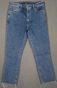 WL01448 **ABERCROMBIE** SIMONE JEANS AJUSTADOS AL TOBILLO talla 28 CORTOS - Imagen 1 de 6