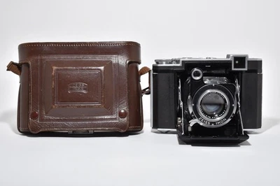 《Near MINT》ZEISS IKON Super Ikonta 532/16 Tessar 80mm F/2.8 Film Camera Japan - Image 1 of 4