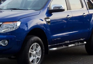 3" Running Boards Stainless Steel Side Steps for Ford Ranger PX PX2 2012-2022 - Picture 1 of 4