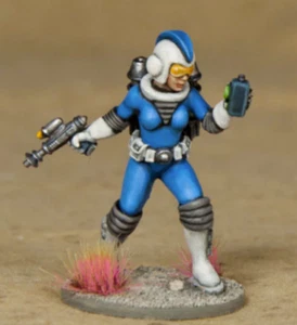 30mm Hydra Miniatures Retro Raygun Astro Angel Engineer (Unpainted) Lot ST - Picture 1 of 1