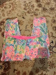 Lilly Pulitzer XL Luxletic Leggings Yoga Pants Cropped - Picture 1 of 8
