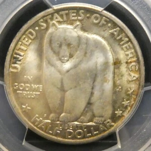 Medio dólar de plata conmemorativo Bay Bridge 1936 pcgs ms66 - Imagen 1 de 4