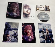 Final Fantasy Xiii-2 Ps3 Steelbook Pre-order Bonus Pack Excellent Condition