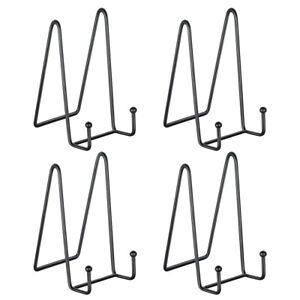 US 4-8 Pcs Metal Frame Holder Display Stands for Picture，Plate，Book，Photo Easel