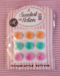 Mollie macht süßeste Vorstellungen Vintage-Stil Knöpfe neu in Verpackung - Bild 1 von 4