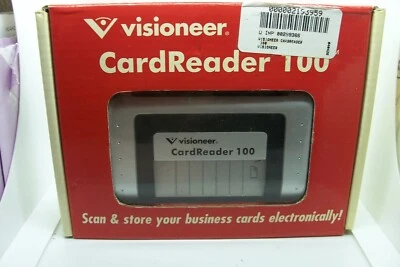 Visioneer Card Reader 100 Scanner New Open Box - Image 1 of 4