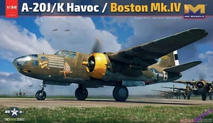 HK Model 01E040 1/32 A-20J/K Havoc/Boston Mk.IV (Plastic model) - Picture 1 of 2