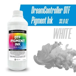 DTF inchiostro a pigmenti bianco premium a base d'acqua inchiostro digitale ricarica inchiostro a getto d'inchiostro 33,8 OZ - Foto 1 di 5