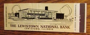 FULL LENGTH: LEWISTOWN NATIONAL BANK (LEWISTOWN, ILLINOIS) -G10 - Picture 1 of 1