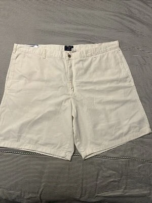 Pantalones Cortos Hombre Saddlebred Grande y Alto Blanco 48W (Defectos) Foto 1 de 4