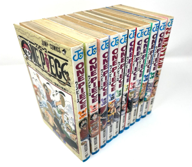 One Piece Full Set Manga 1-104 ALL 1st Prints First Printing with  not-for-sale