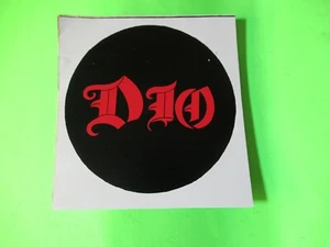 VINTAGE 1980'S DIO  STICKER UNUSED HEAVY METAL  - Picture 1 of 2