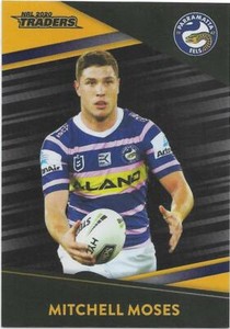 2020 Nrl Traders Platinum Parallel (PS097) Mitchell MOSES Eels
