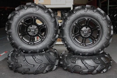 KIT DE RUEDA HONDA RUBICON 500 IRS 28" MAXXIS ZILLA ATV Y 14" VIPER BLK IRS1CA Foto 1 de 4