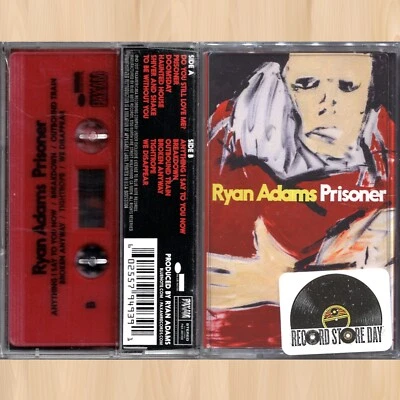 RYAN ADAMS Prisoner RECORD STORE DAY Red CASSETTE TAPE To Be Without You    0721 - Image 1 of 2